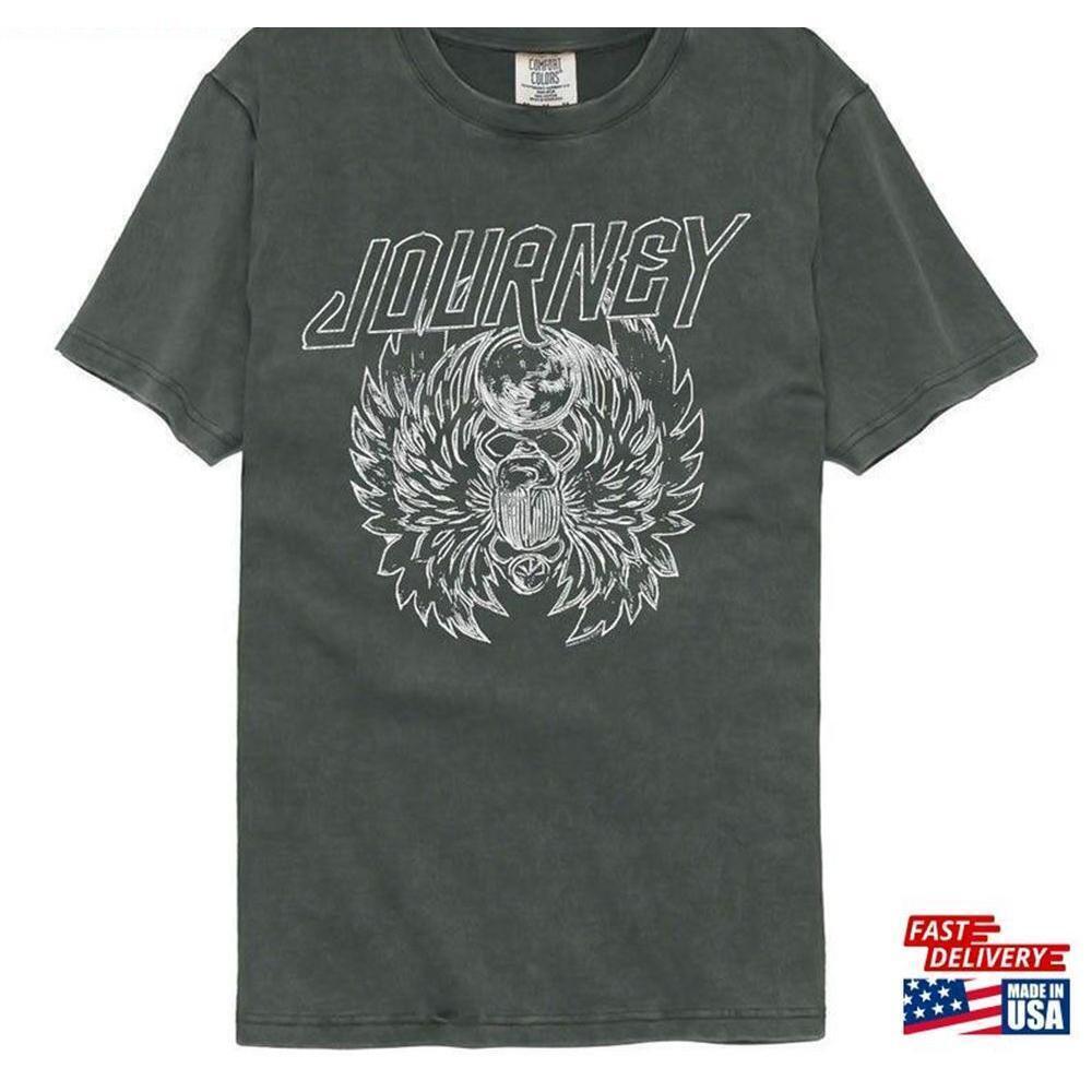Journey Scarab Lines Pepper Tshirt Unisex